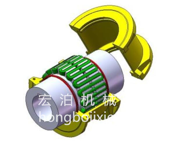 JS型接中間軸型聯軸器